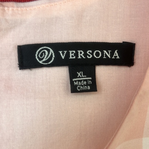 Buffalo Check Sleeveless Peplum Tank - Picture 6 of 10